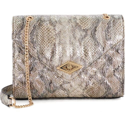 Dune London Womens Accessories Dellsie - Quilted Chain-Handle Clutch Bag - Silver - One Size