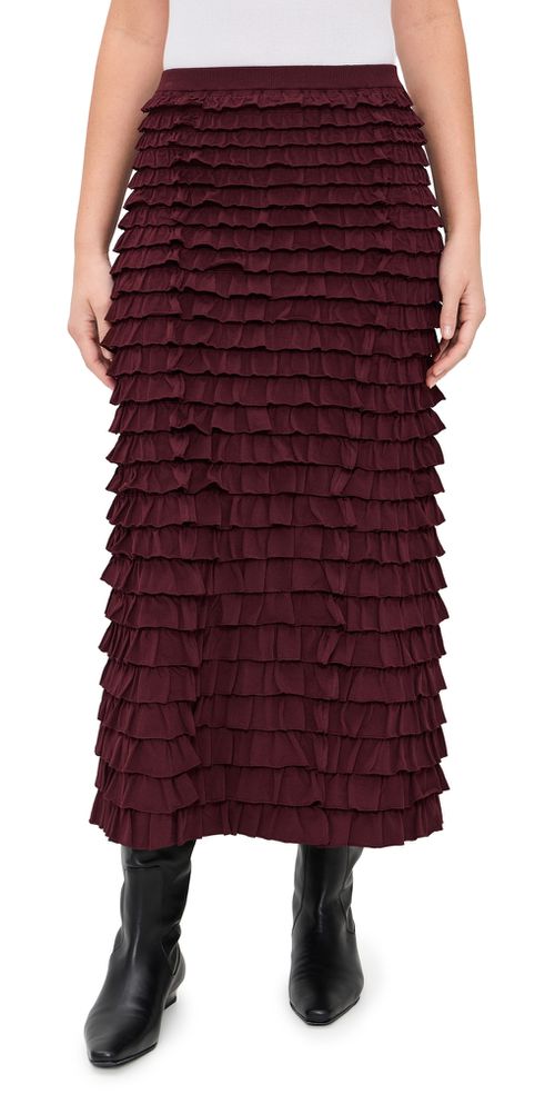 Mimi Skirt Claret
