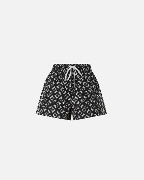 Shorts with all-over Love Birds logo - L