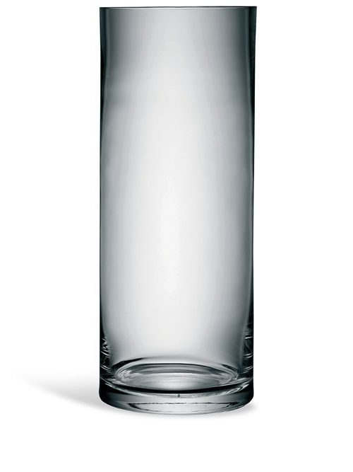 Column large glass vase - Neutrals