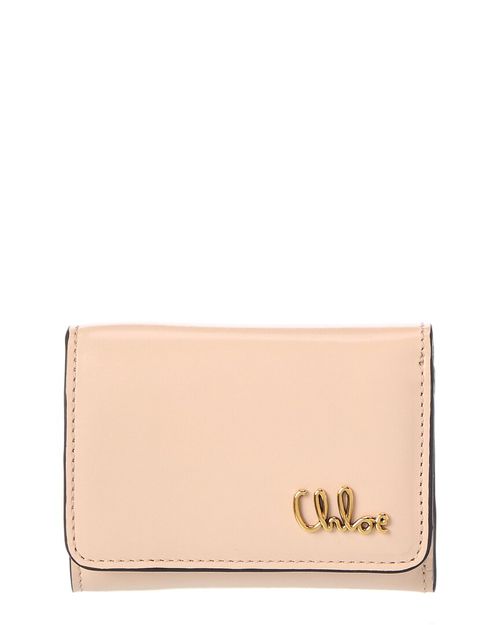 Iconic Mini Leather Trifold Wallet