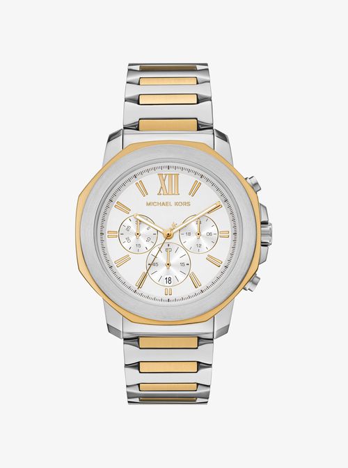 Oversized Prescott Two-Tone Watch