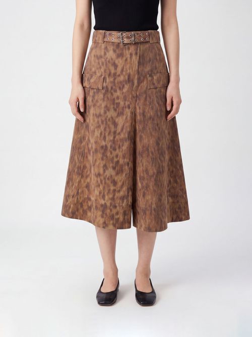 Skirt Woman color Beige