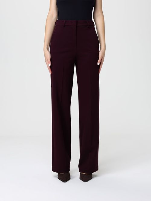 Pants Woman color Wine