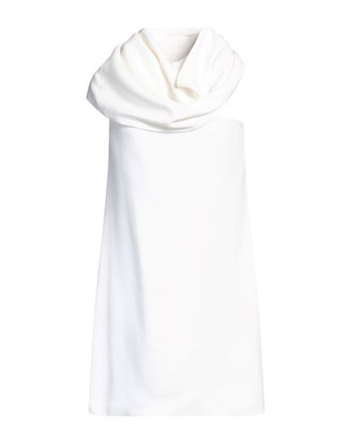Woman Mini dress White Size 2 Viscose