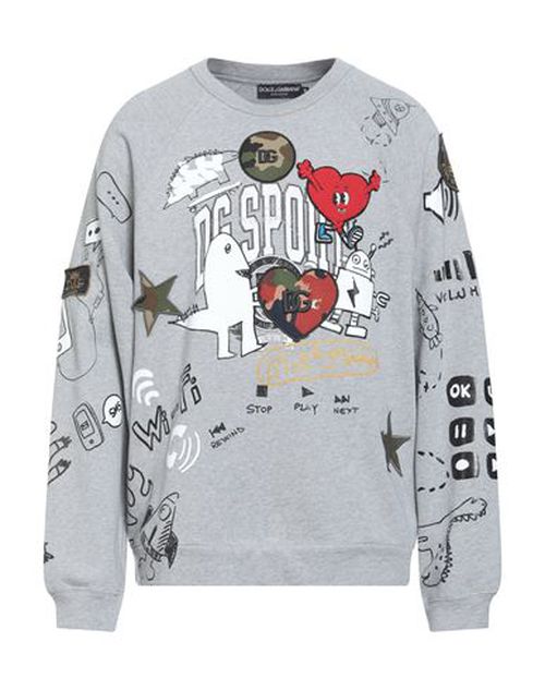 Man Sweatshirt Grey