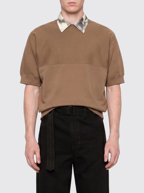 Polo Shirt Men color Brown