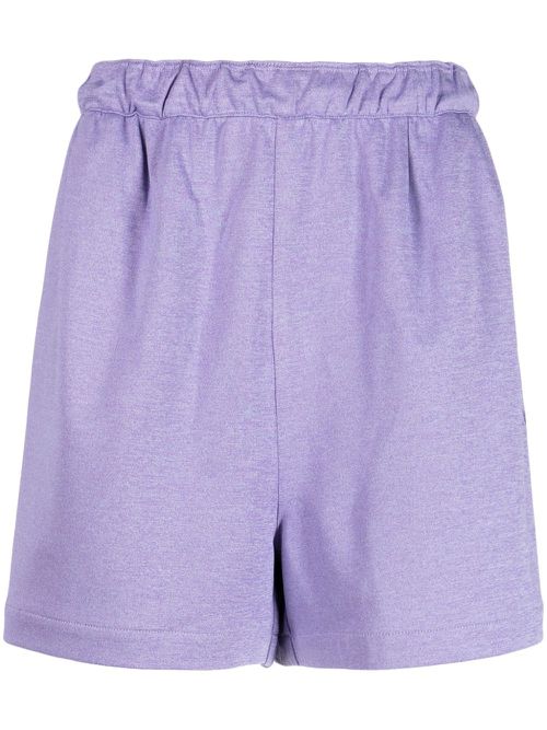 Mot cotton deck shorts - Purple