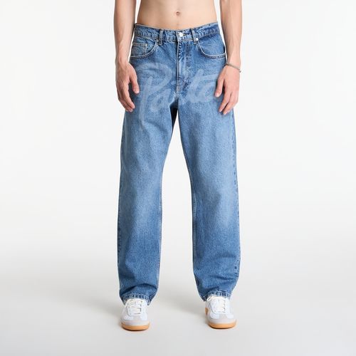 Pants Patta Laserprint Whiskers Denim Pants Light Blue Deni