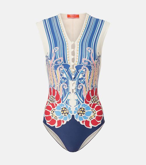 Tutto Suit printed swimsuit
