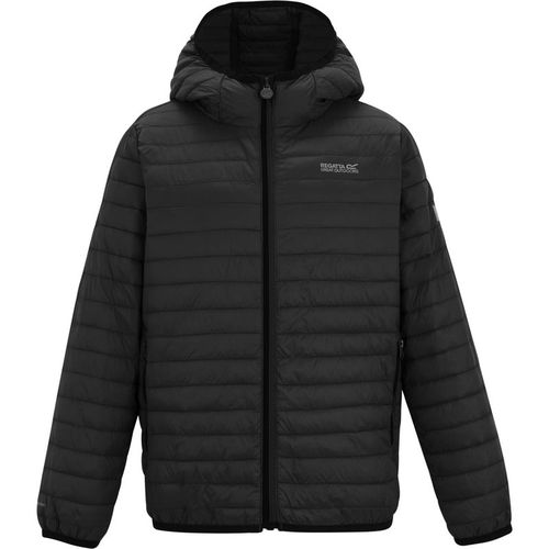 Regatta Kids Unisex Childrens/Kids Hillpack Hooded Jacket Black - 14Y