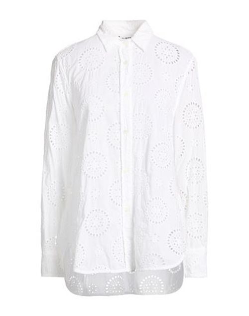 Woman Shirt White Size 8 Cotton