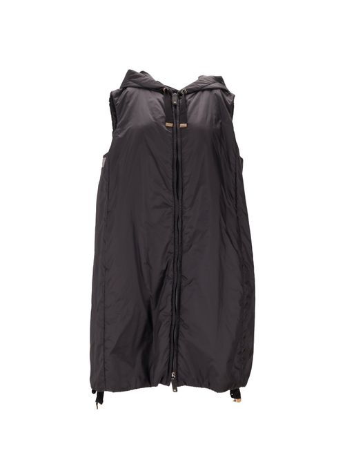 Black Sleeveless Jacket