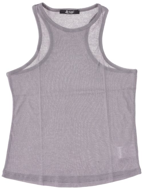 Grey Scoop Neck Tank Top