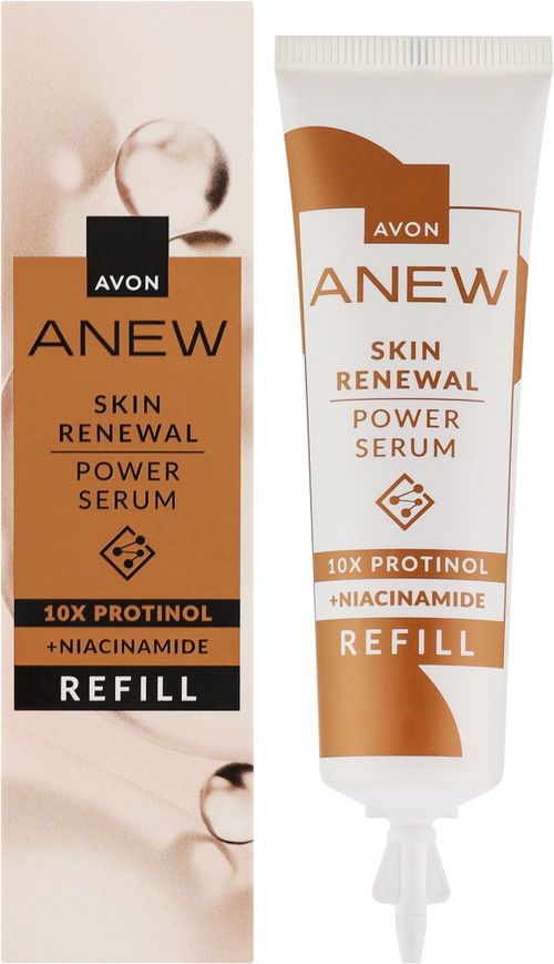 Siero Ristrutturante per il Viso con Protinol ricarica Avon Anew Skin Renewal Power Serum Refi