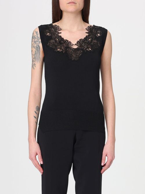 Top Woman color Black