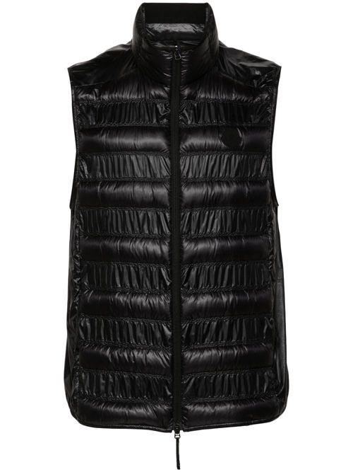 Lautaret padded ripstop gilet - Black