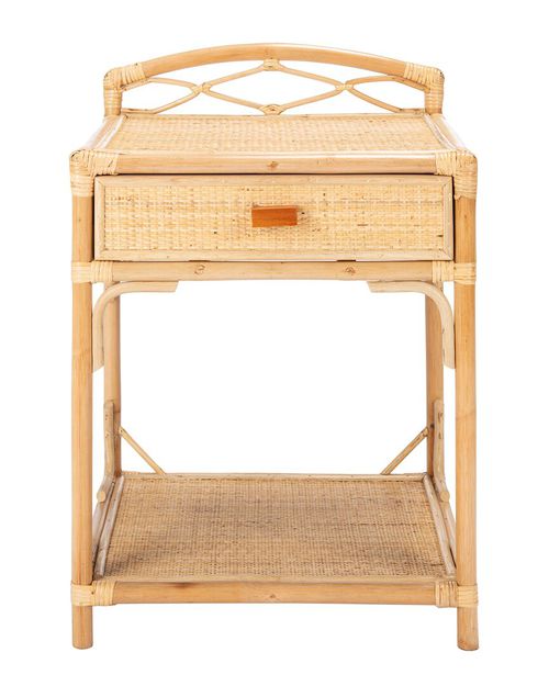 Bea 1-Drawer, 1-Shelf Nightstand