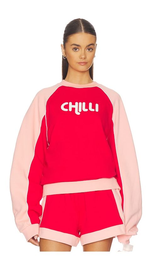 Araminta James Chilli Sweatshirt in Red. - L also in M