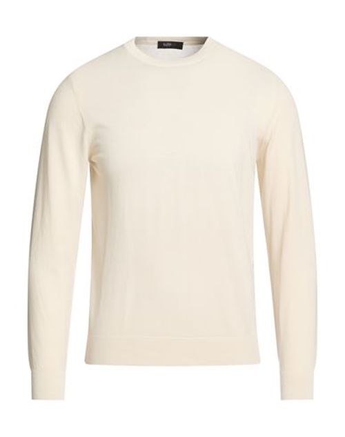 Man Sweater Cream Size 36 Cotton