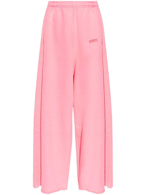 Wide-leg track pants - Pink