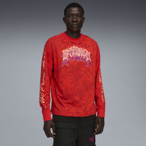 PUMA Lamelo Ball Supernova Men's Oversized T-Shirt in Red