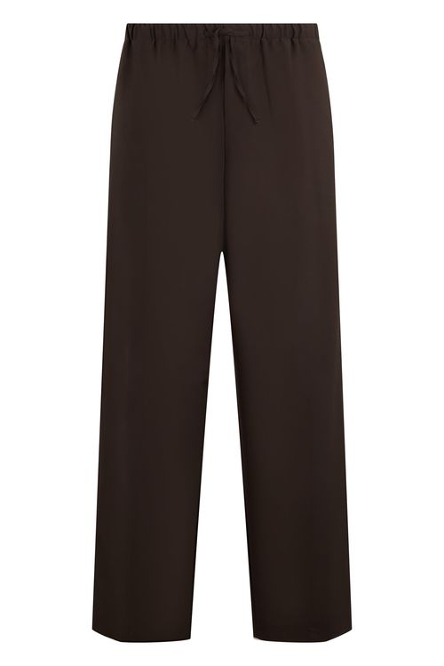 Men's Virgin Wool Drawstring Loose Pants