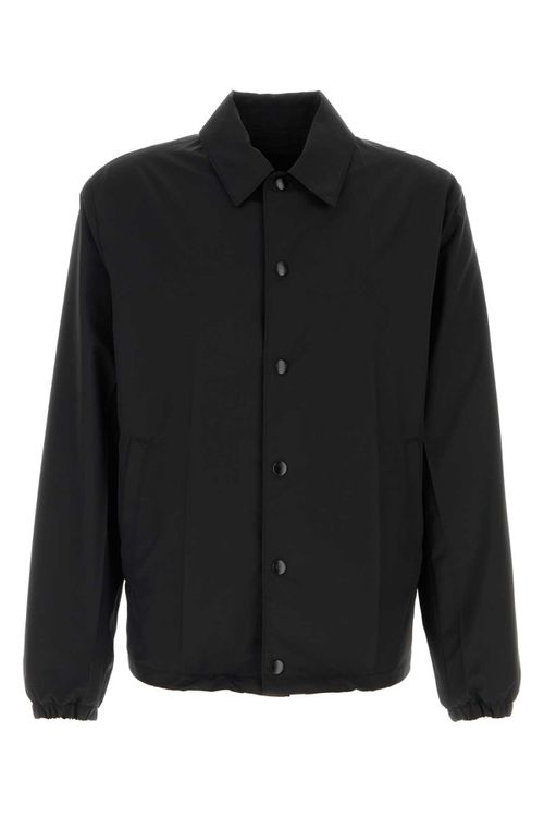 Black Wool Blend Jacket