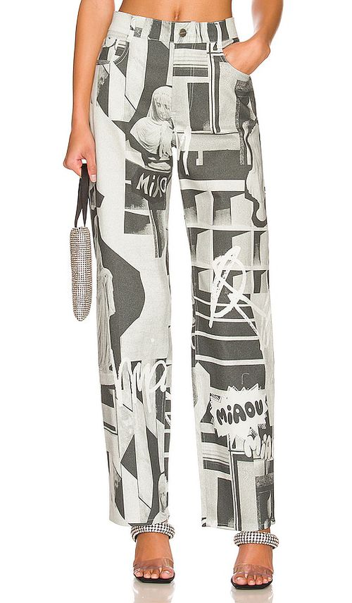 Miaou HOSEN FARGO in Grey. Größe XS. Also in