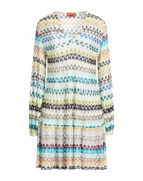 Woman Mini dress Light blue Size 6 Viscose