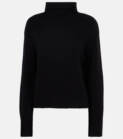 Julie cropped wool and cashmere sweater