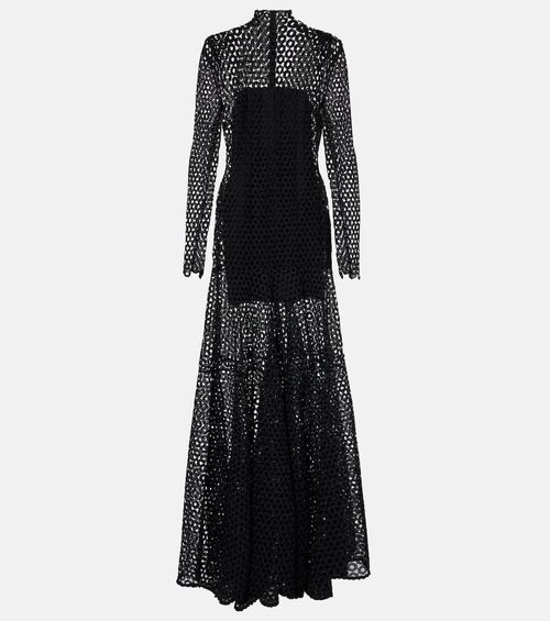 Macramé gown
