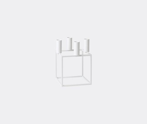 'kubus 4' Candleholder, White