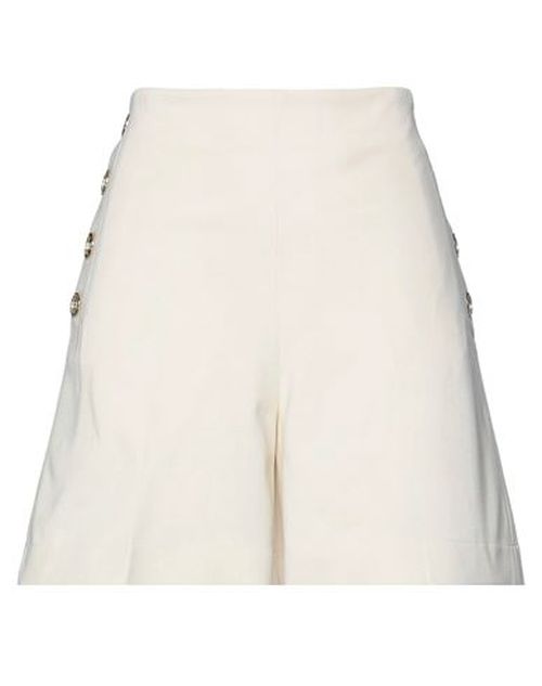 Woman Shorts & Bermuda Shorts Ivory Size 6 Viscose, Polyamide, Elastane
