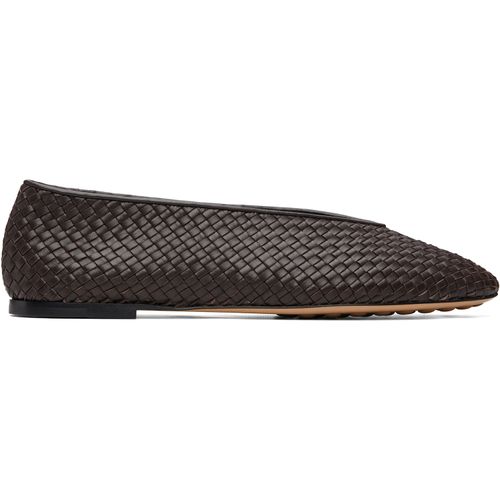 Brown Rosa Ballerina Flats