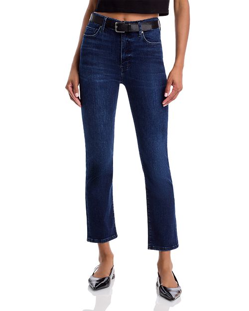 Le High High Rise Ankle Straight Jeans in Dante