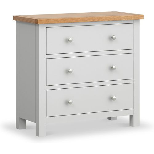 Farrow 3 Drawer Chest | Grey, Cream, White & More Colours | Roseland