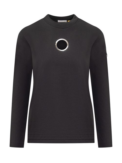 Black Solid Crew Neck T-Shirt