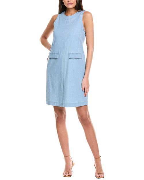 Jones New York | Jones New York Gina Trapeze Linen-Blend Dress | Realry Jones New York | Jones New York Gina Trapeze Linen-Blend Dress | Realry