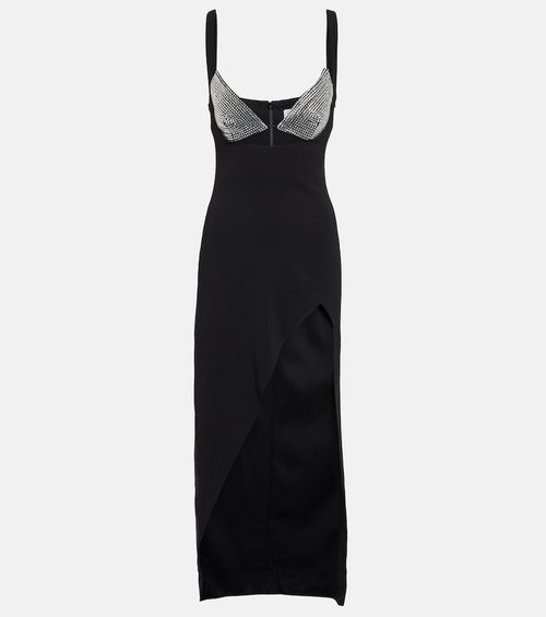 Giuseppe di Morabito Crystal-embellished maxi dress