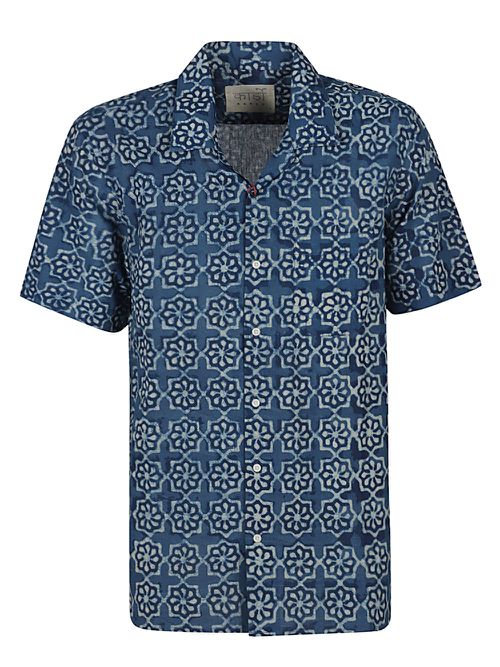 - Checked Cotton Shirt