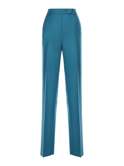 Tailored Mohair And Silk Trousers
