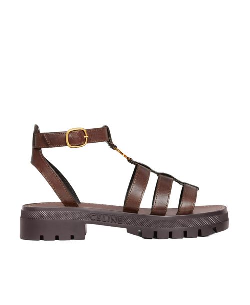 CELINE - CLEA TRIOMPHE GLADIATOR SANDAL in CALFSKIN - VEGETAL TANNING