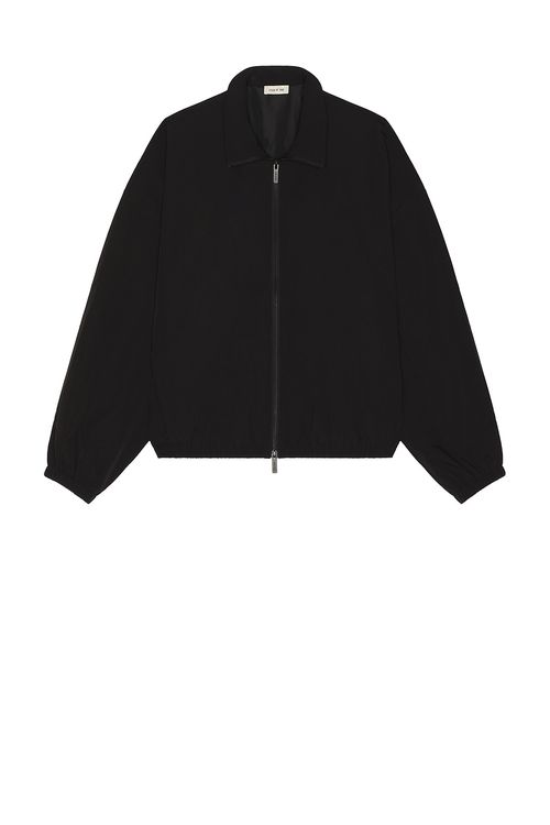 Fear of God Track Jacket in Black
