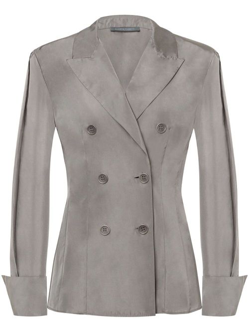 Double-breasted blazer - Grey