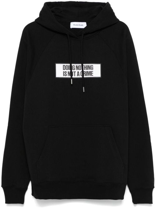 Not a Crime hoodie - Black