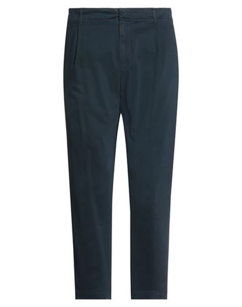 Man Pants Midnight blue Size 34 Cotton, Elastane