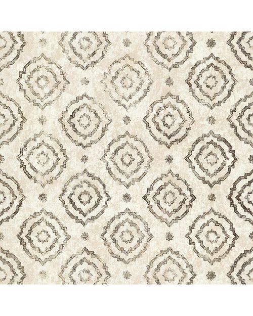 A-Street Prints Uma Gold Star Medallion Wallpaper