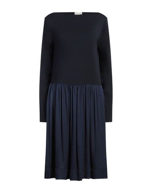 Woman Midi dress Midnight blue Size 6 Viscose, Elastane