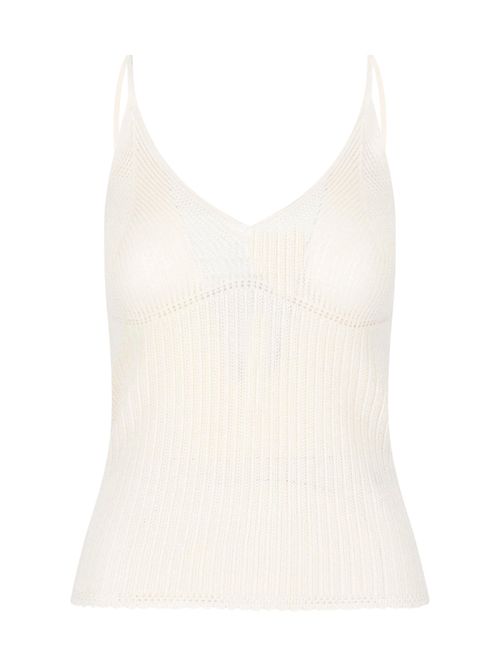 Silk-Cotton Blend Top for Women